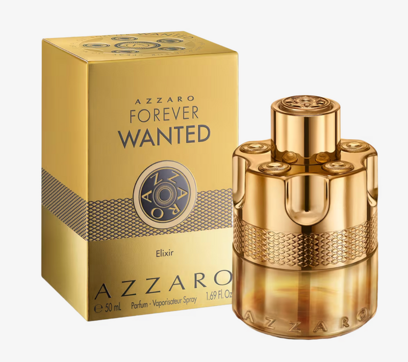Azzaro - Forever Wanted Elixir - Mens Cologne - With Notes of Raspberry, Cardamom, and Leather Accord , 3.38 FL